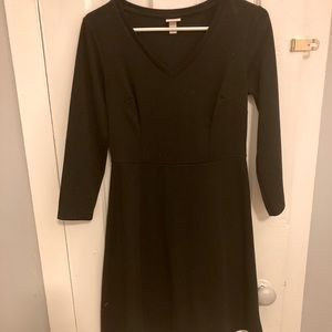 Simple black dress extra small